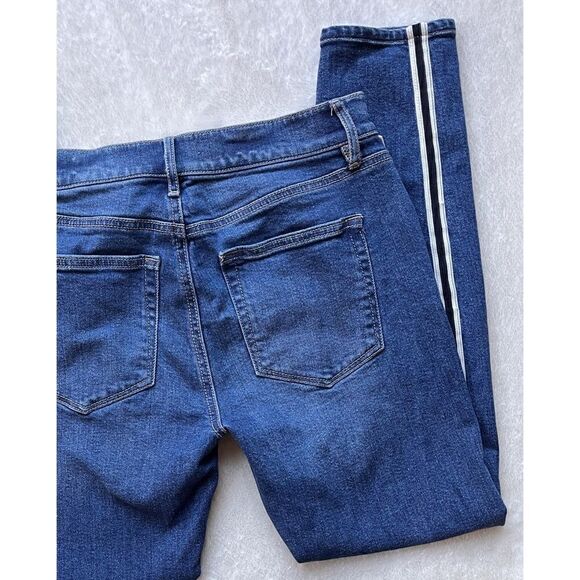 Loft Modern Skinny Side Stripe Slim Pocket Jeans, Size 26/2 - Picture 16 of 16